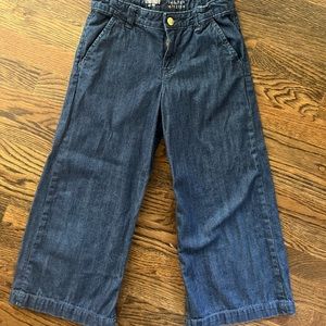 Gymboree Girl Dark Indigo Denim Jean Culottes